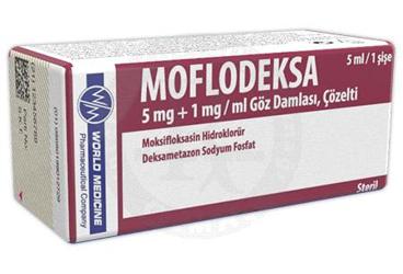 MOFLODEKSA 5 MG + 1 MG / ML GOZ DAMLASI,COZELTI